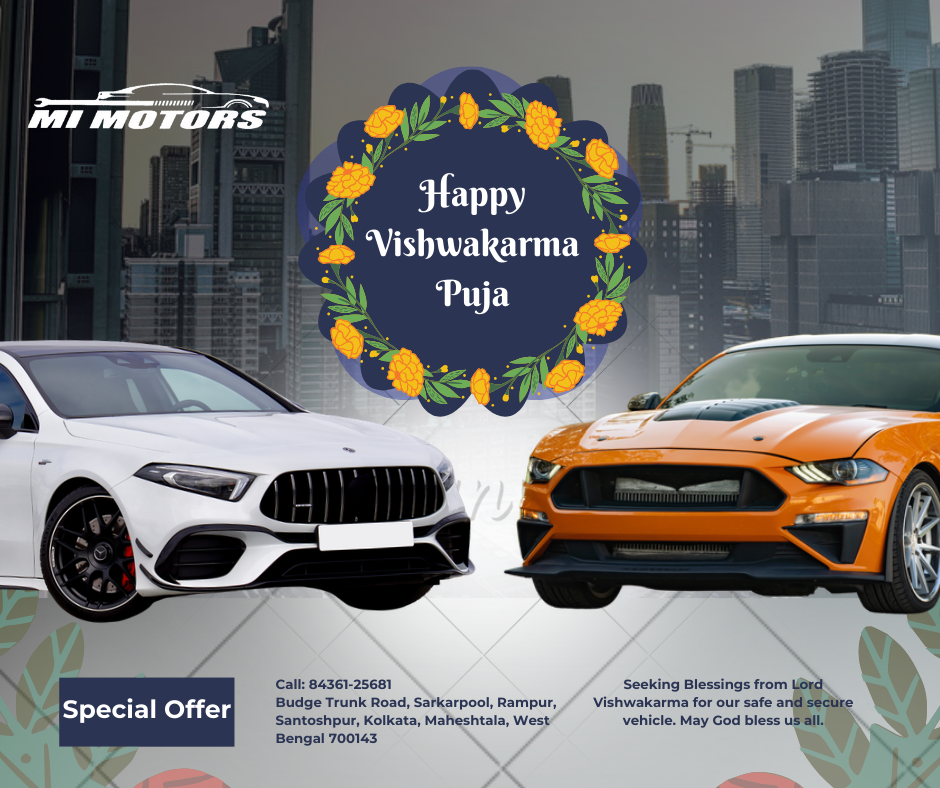 Viswakarma Puja 2025 at MI Motors, Sarkarpool: Honouring the Divine Craftsman & Keeping Your Car Safe